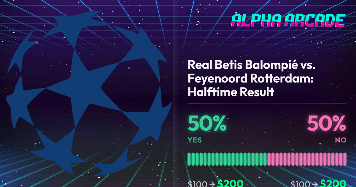 YES 50% / NO 50%