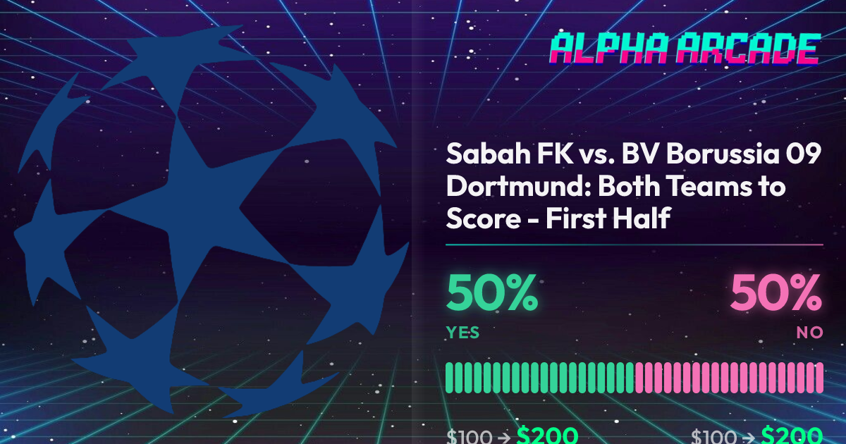 YES 50% / NO 50%
