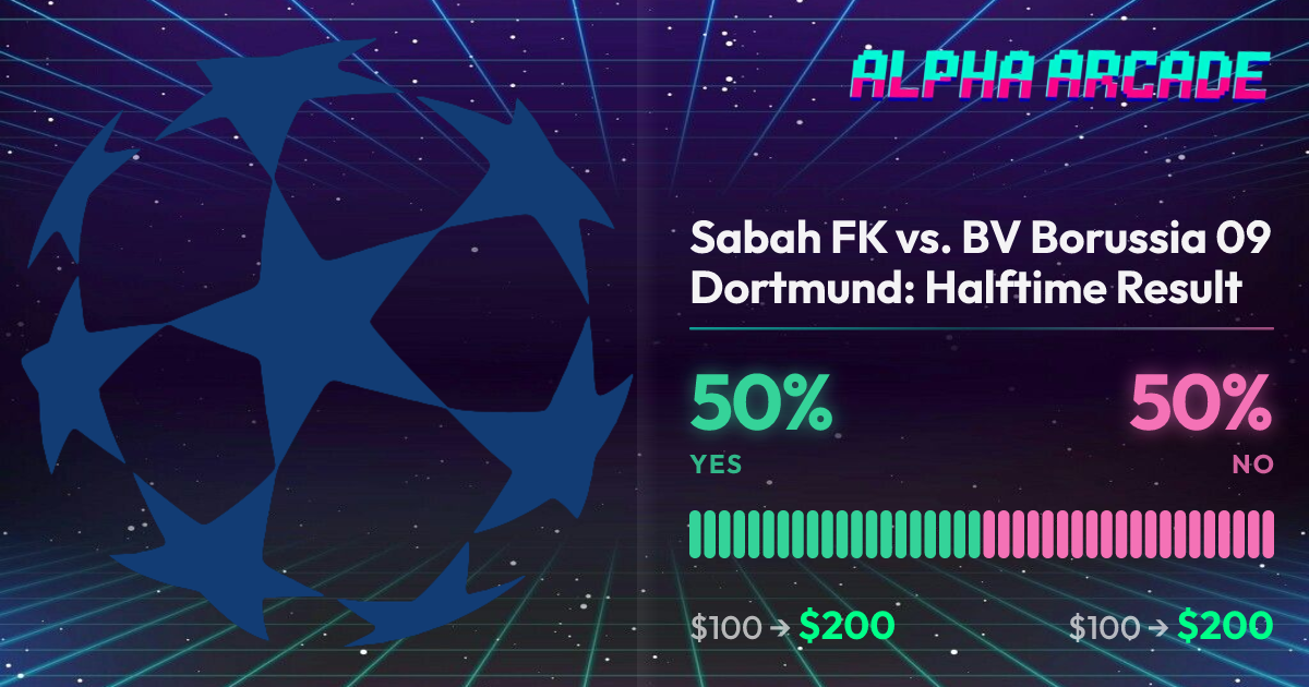 YES 50% / NO 50%