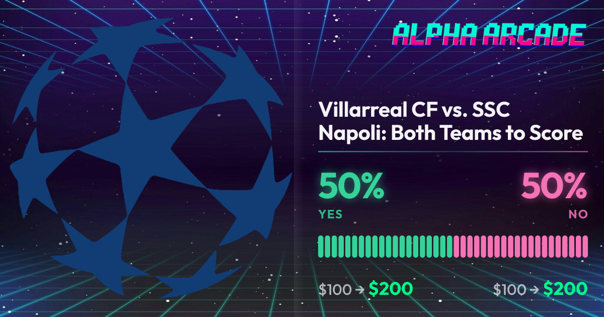 YES 50% / NO 50%