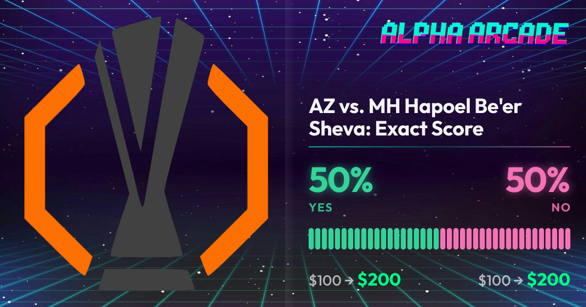 YES 50% / NO 50%