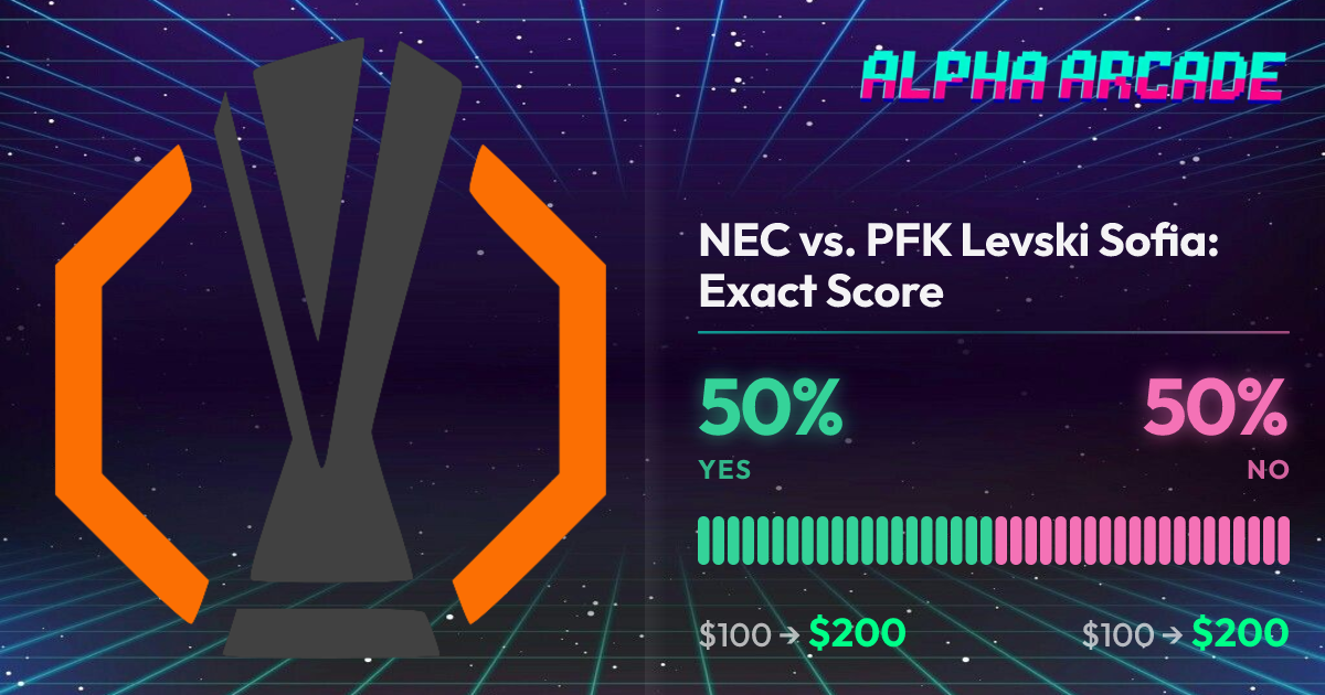 YES 50% / NO 50%