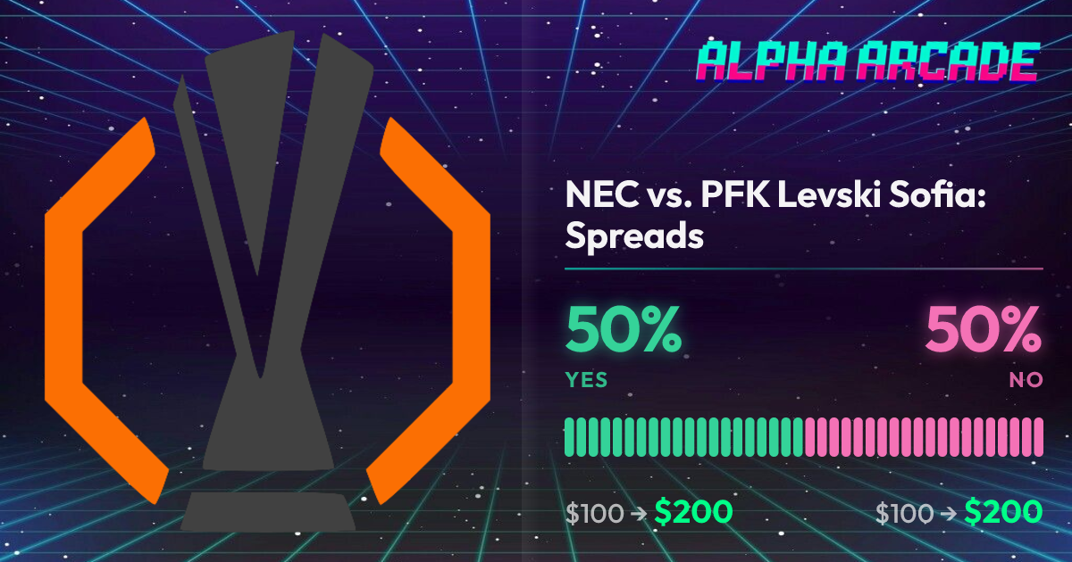 YES 50% / NO 50%