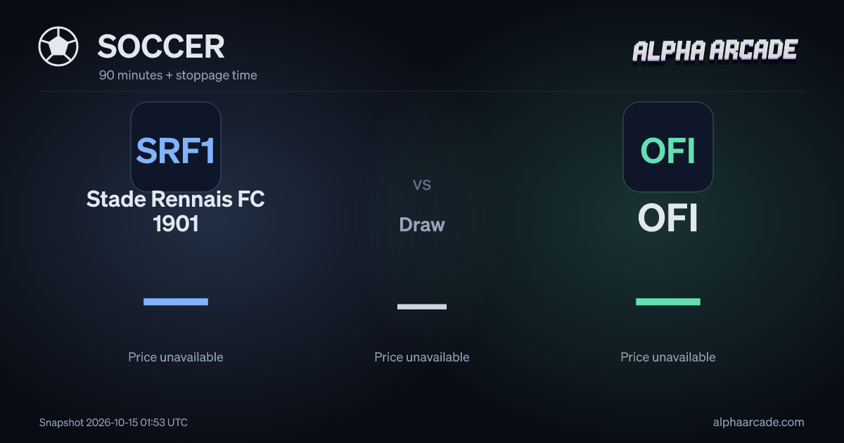 SOCCER: Stade Rennais FC 1901 — / Draw — / OFI —
