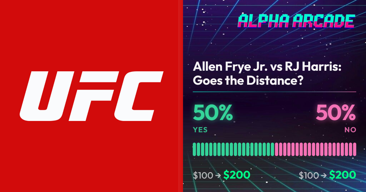 YES 50% / NO 50%