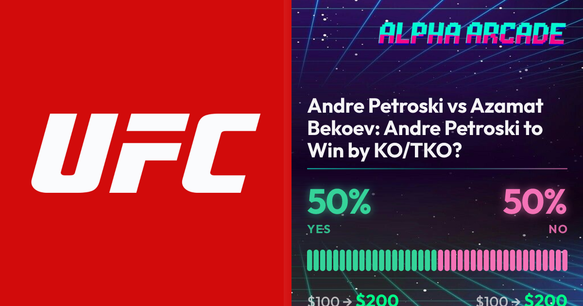 YES 50% / NO 50%