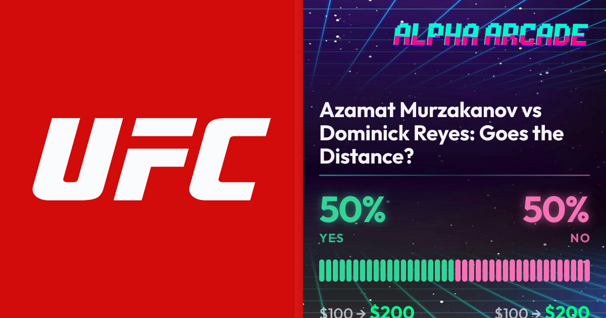 YES 50% / NO 50%