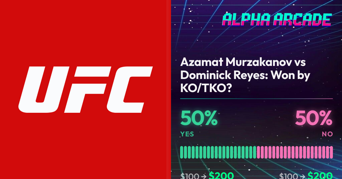 YES 50% / NO 50%