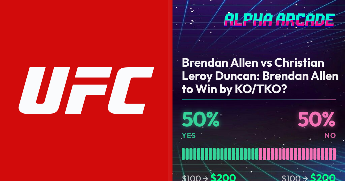 YES 50% / NO 50%