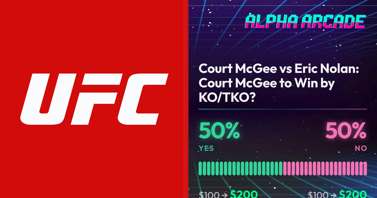 YES 50% / NO 50%