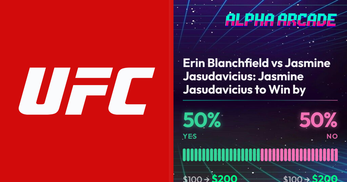 YES 50% / NO 50%