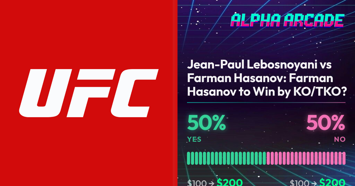YES 50% / NO 50%