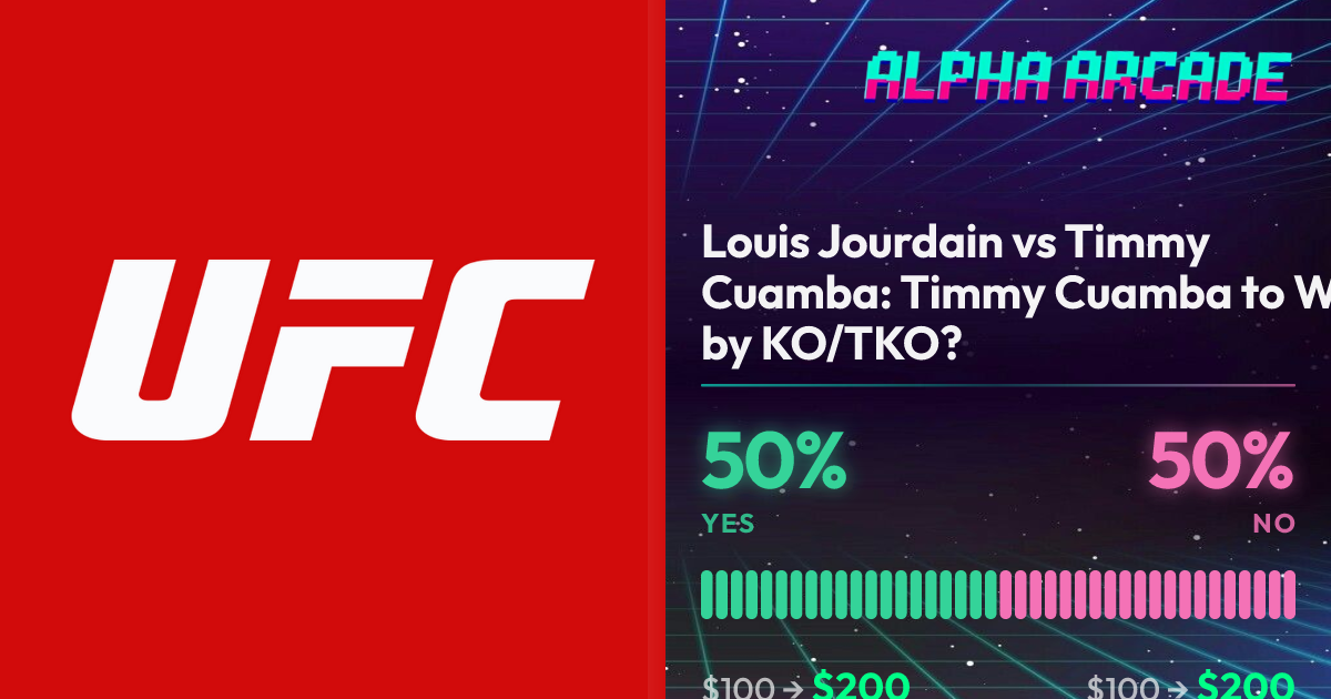 YES 50% / NO 50%