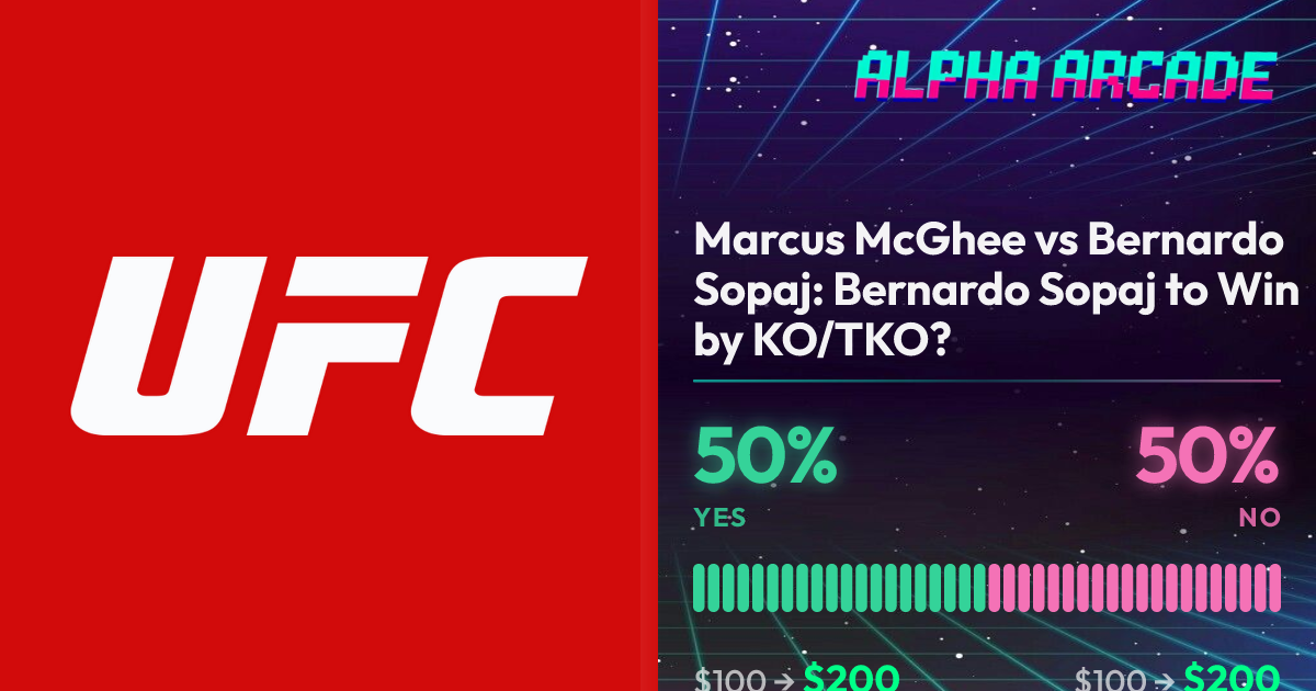 YES 50% / NO 50%
