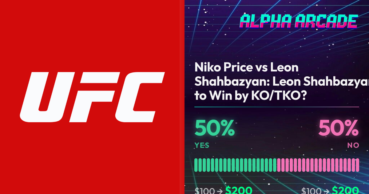 YES 50% / NO 50%