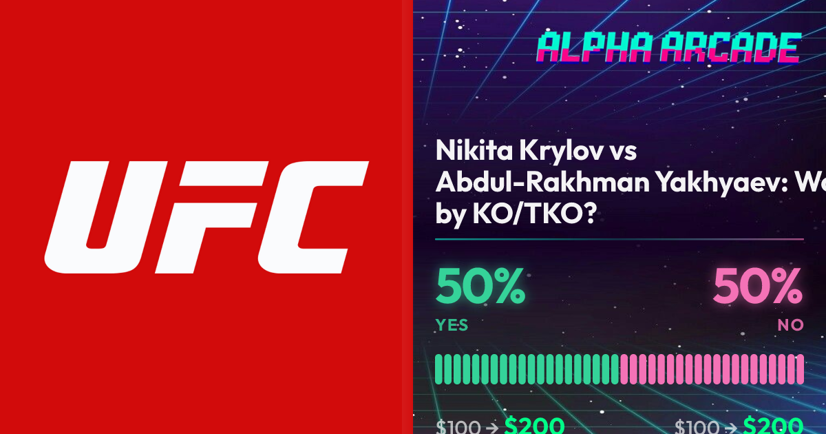 YES 50% / NO 50%