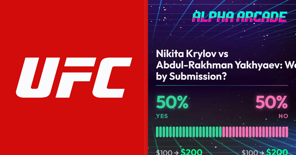 YES 50% / NO 50%