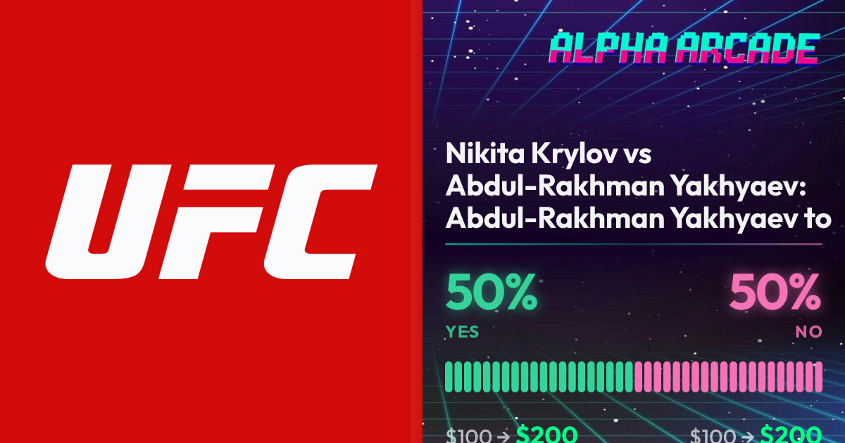YES 50% / NO 50%