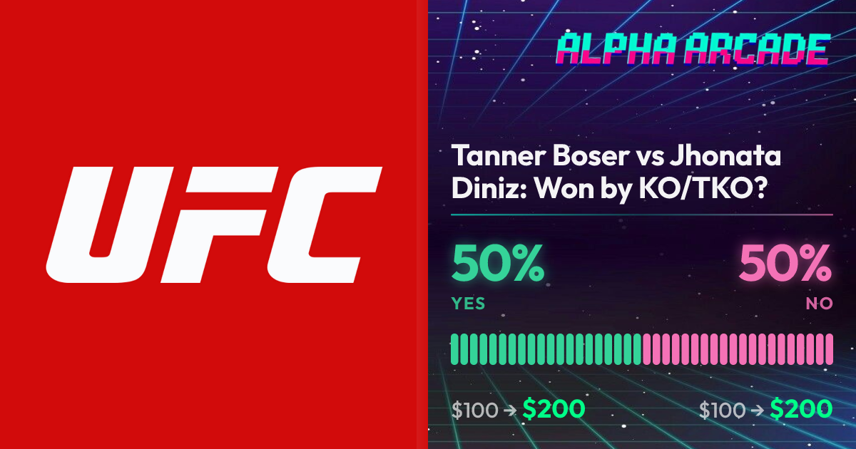 YES 50% / NO 50%