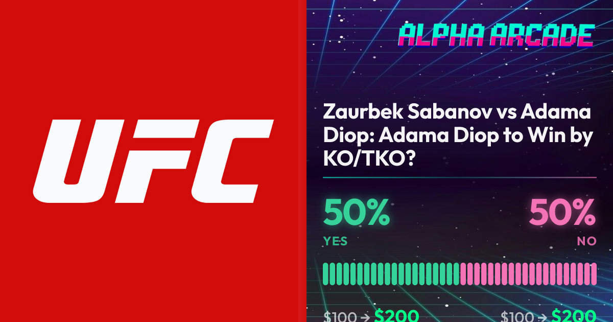 YES 50% / NO 50%