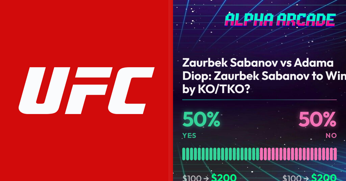 YES 50% / NO 50%