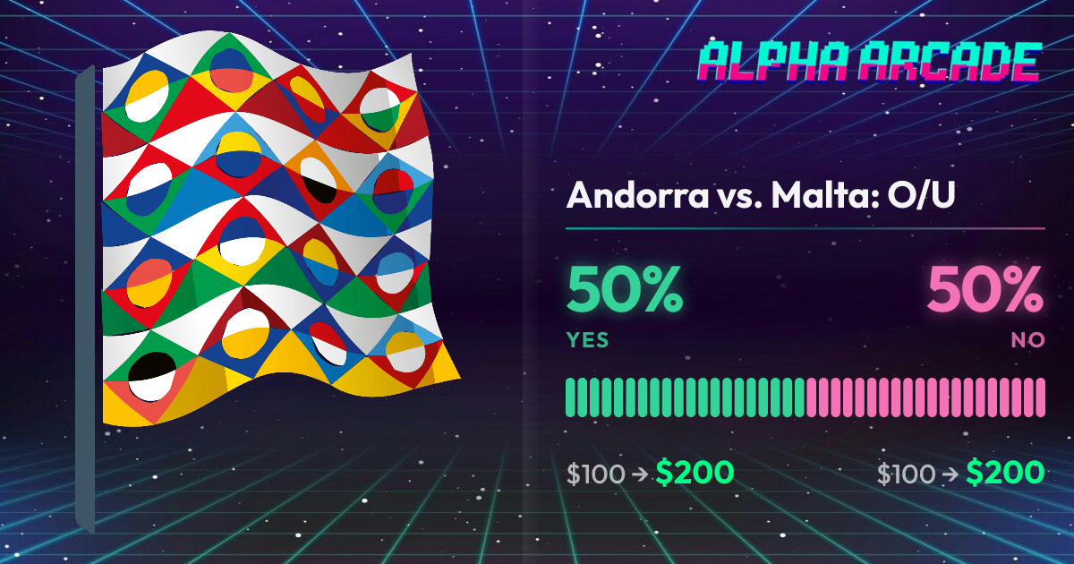 YES 50% / NO 50%