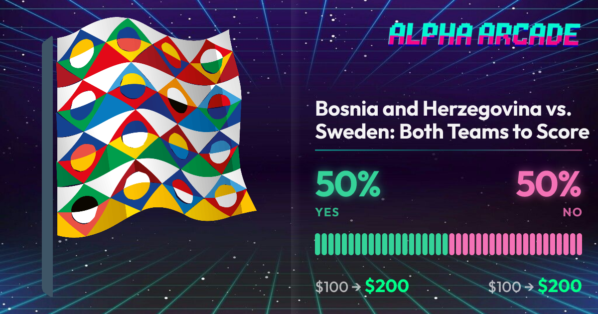 YES 50% / NO 50%