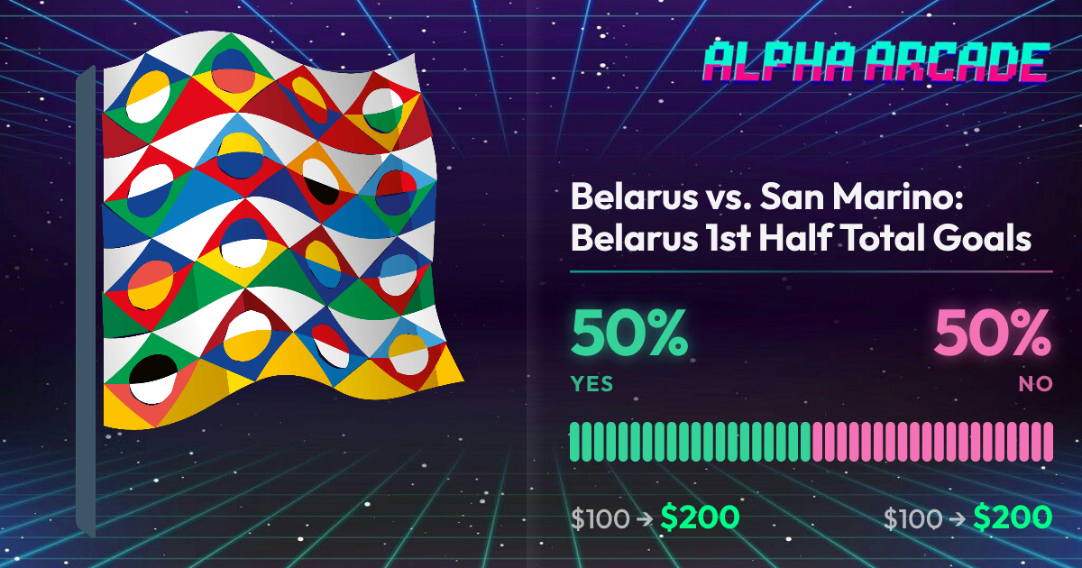 YES 50% / NO 50%