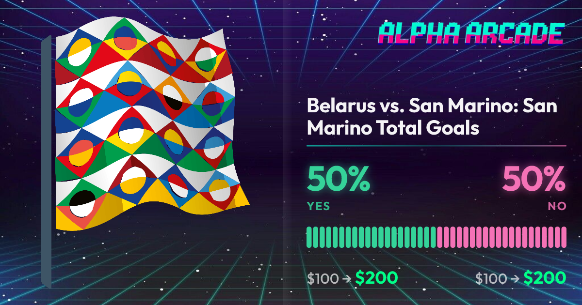 YES 50% / NO 50%