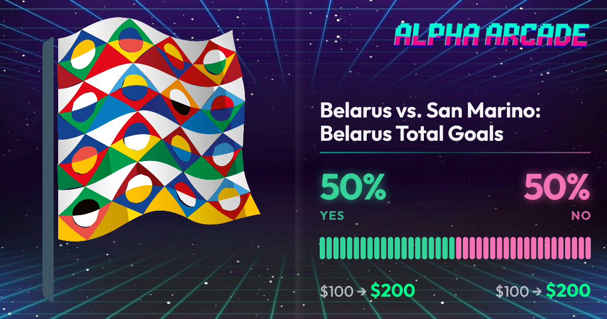 YES 50% / NO 50%