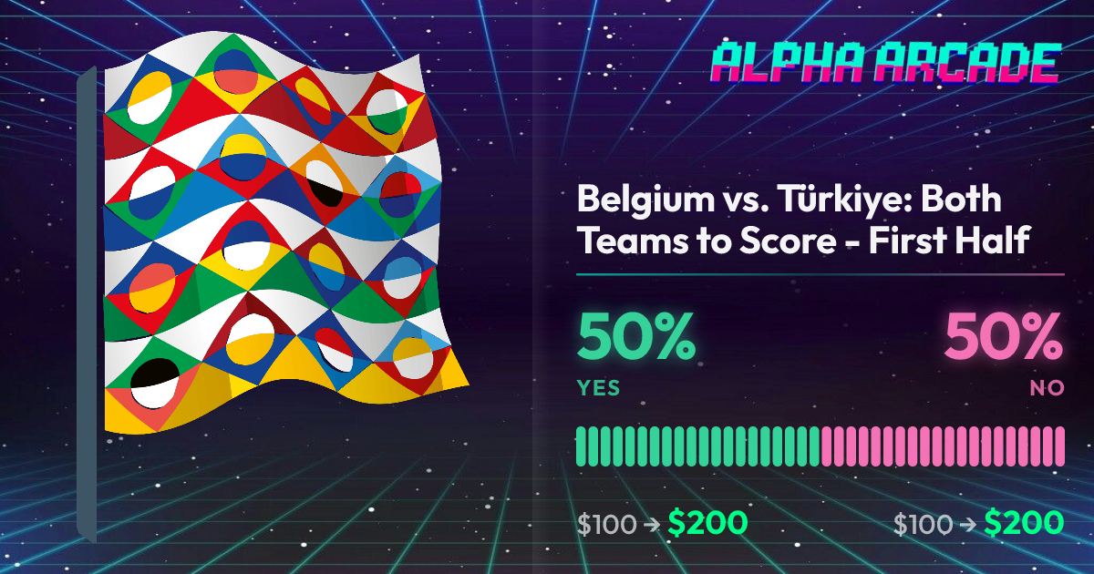 YES 50% / NO 50%