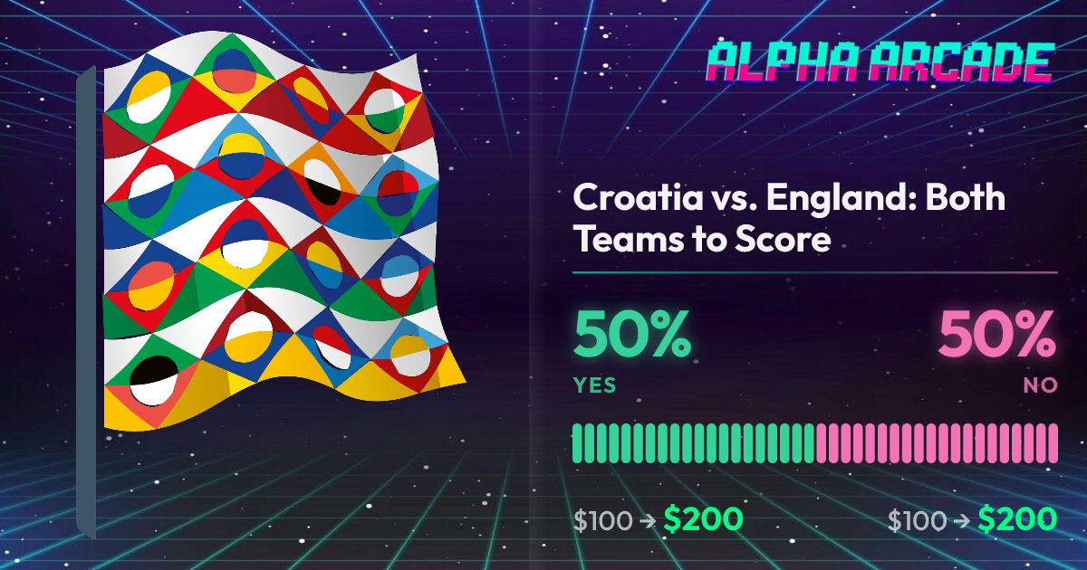 YES 50% / NO 50%