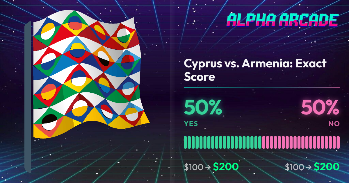 YES 50% / NO 50%