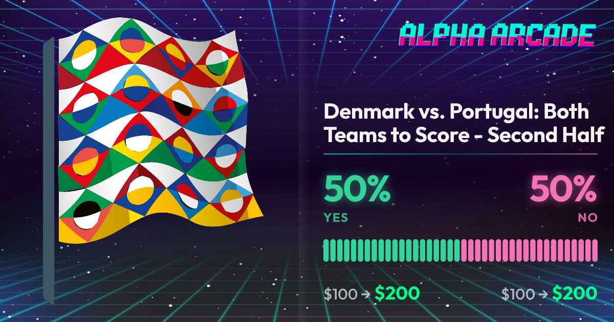 YES 50% / NO 50%