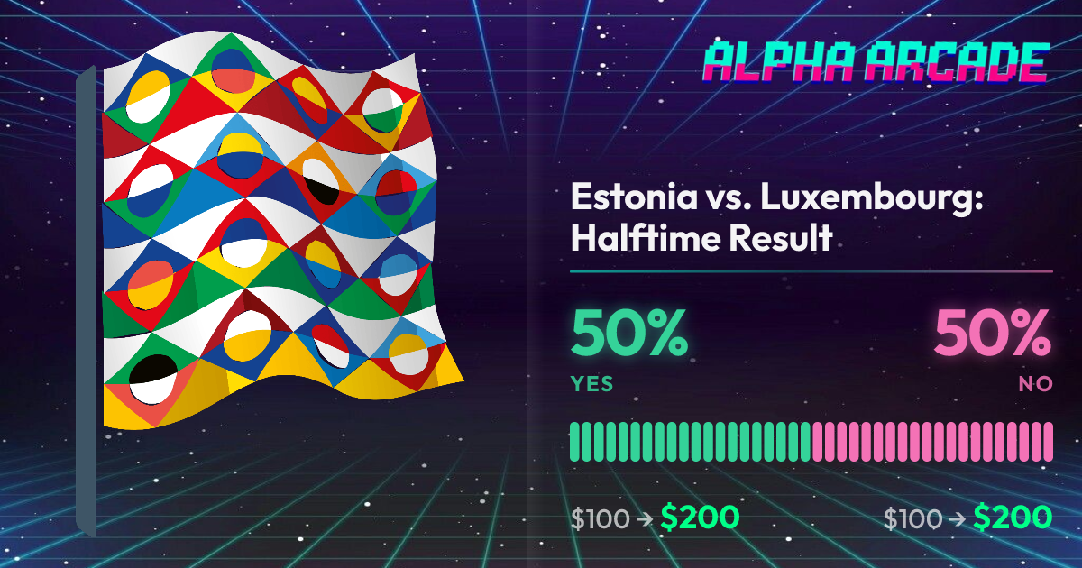 YES 50% / NO 50%
