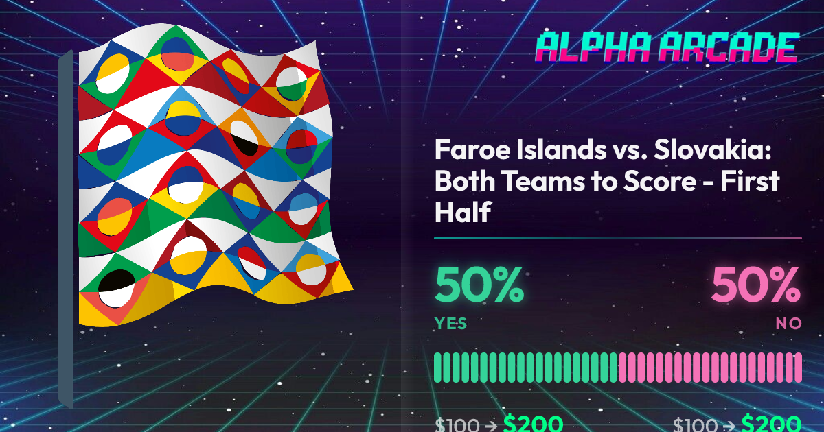 YES 50% / NO 50%