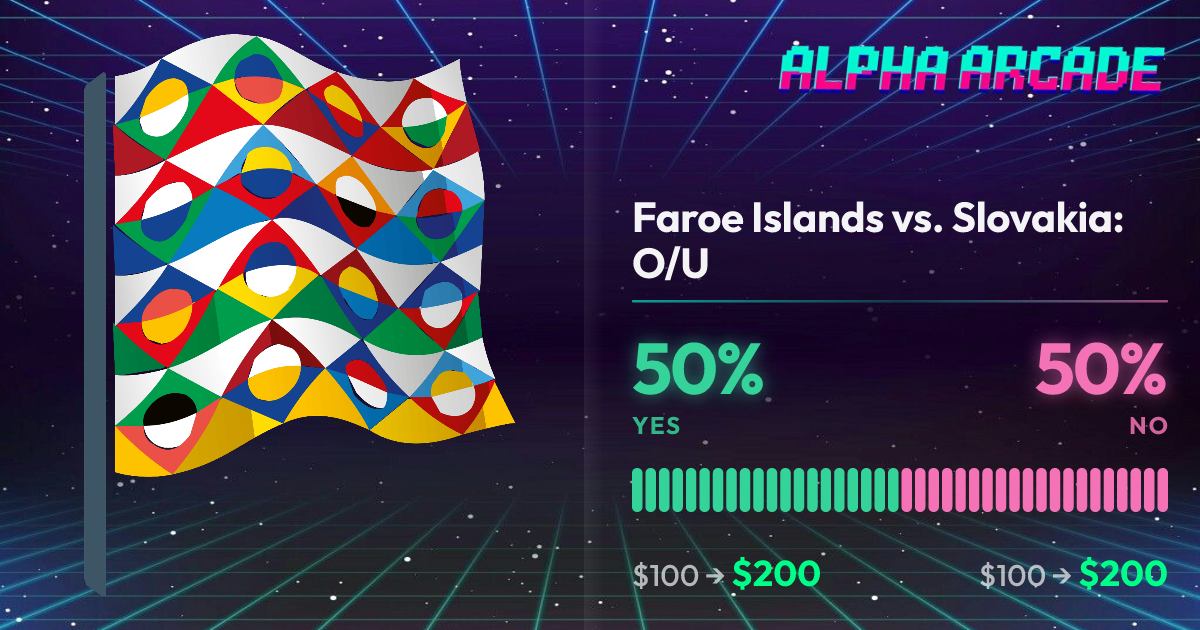 YES 50% / NO 50%