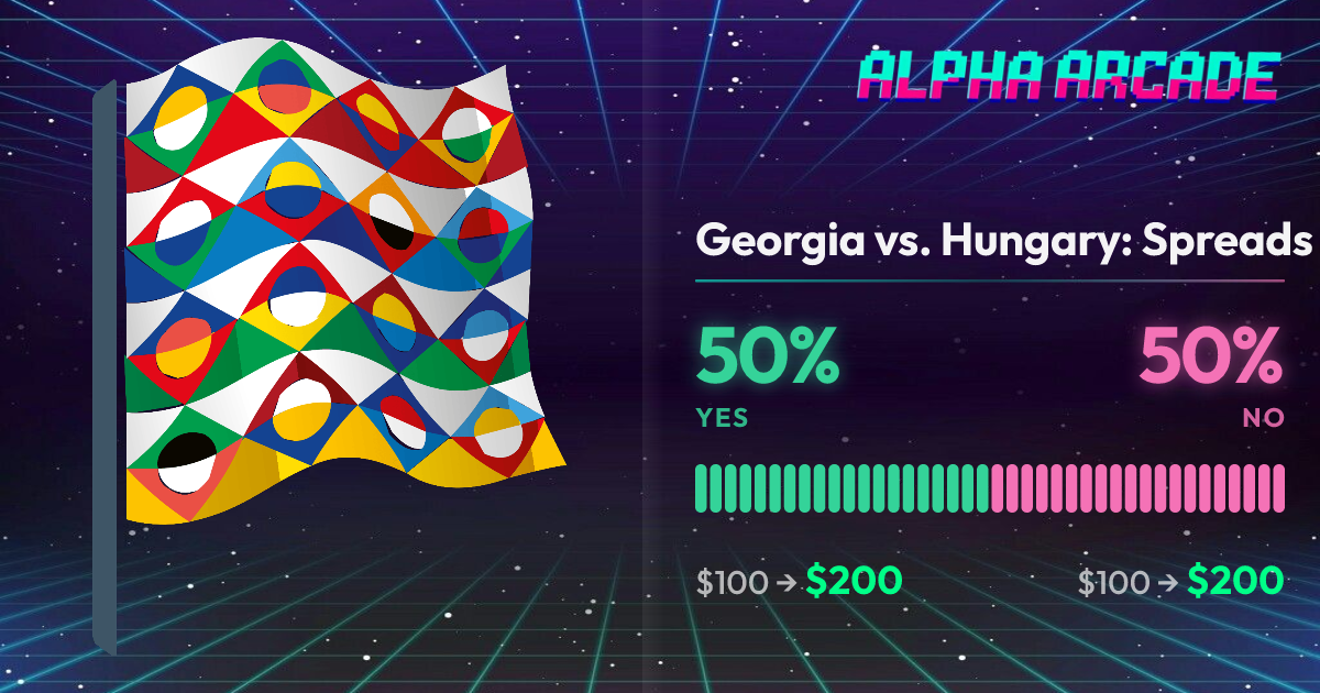 YES 50% / NO 50%