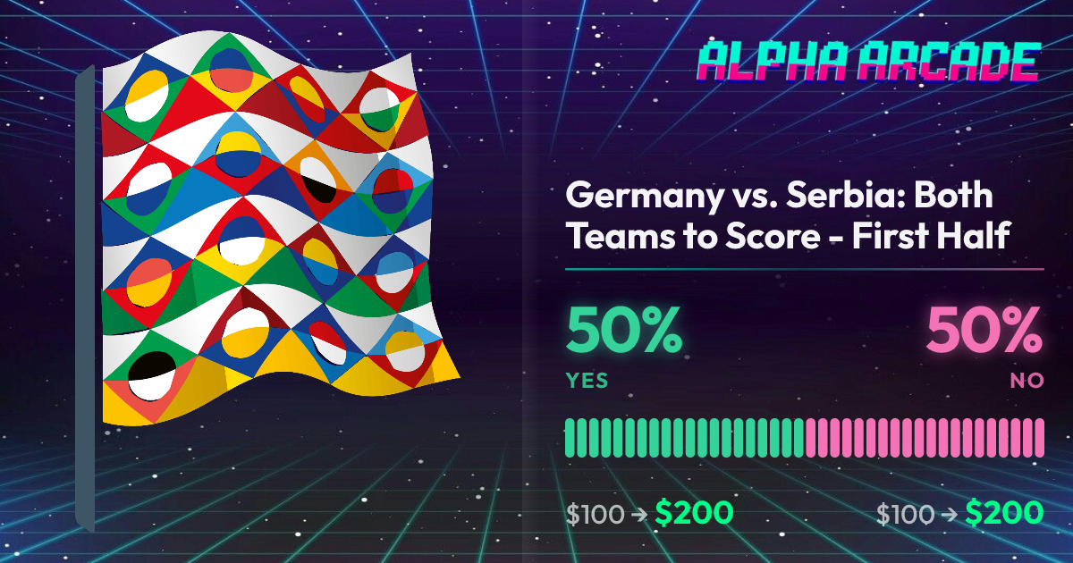YES 50% / NO 50%