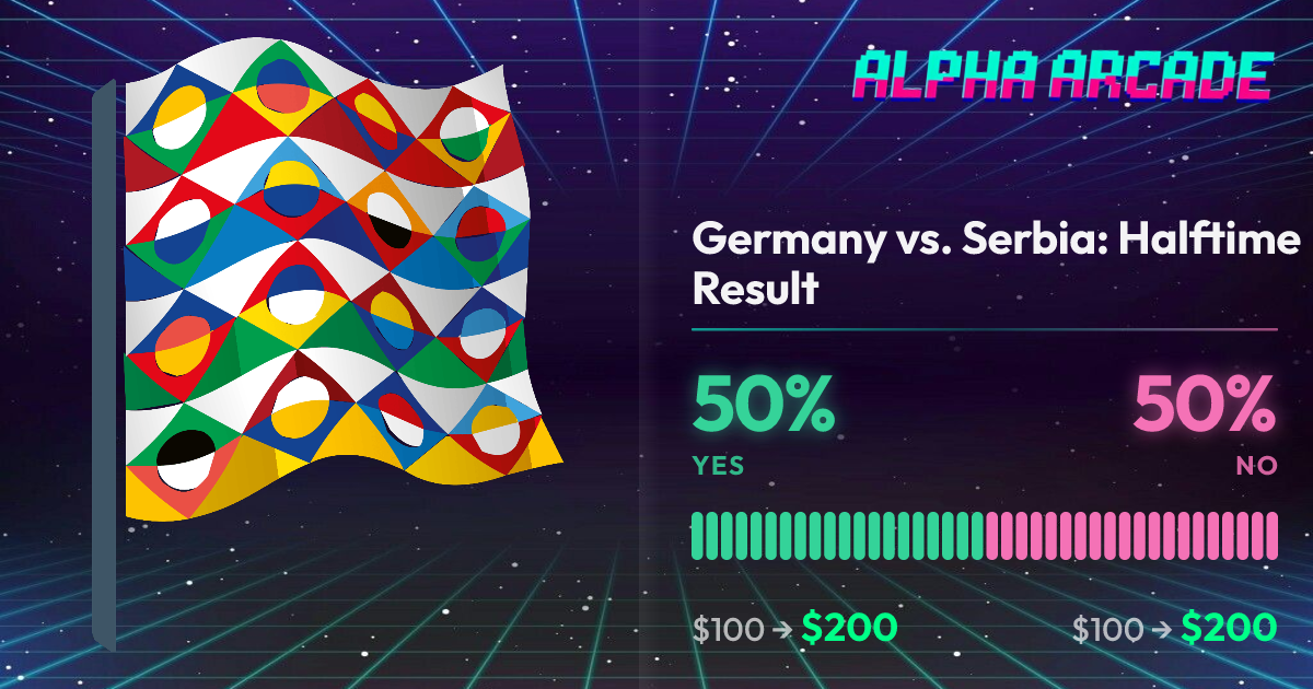 YES 50% / NO 50%