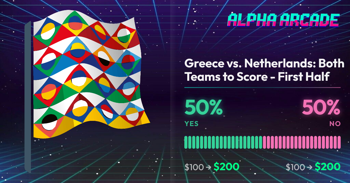 YES 50% / NO 50%