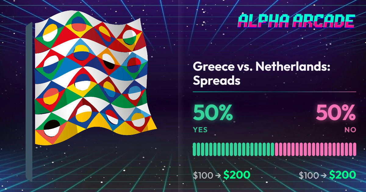 YES 50% / NO 50%