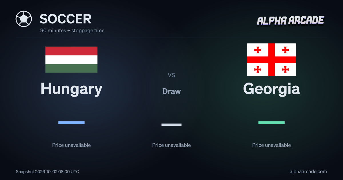 SOCCER: Hungary — / Draw — / Georgia —