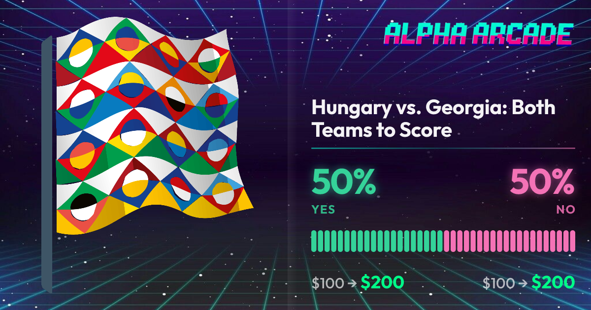YES 50% / NO 50%