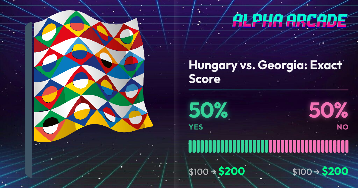 YES 50% / NO 50%