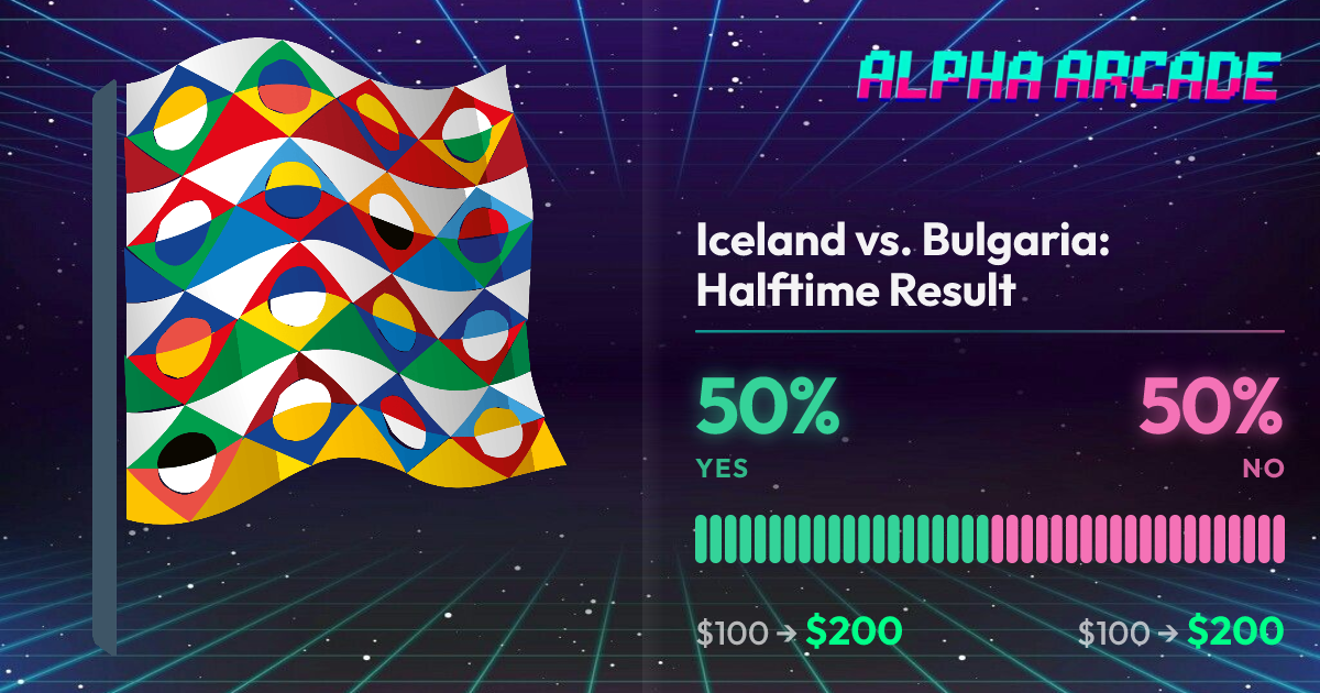 YES 50% / NO 50%