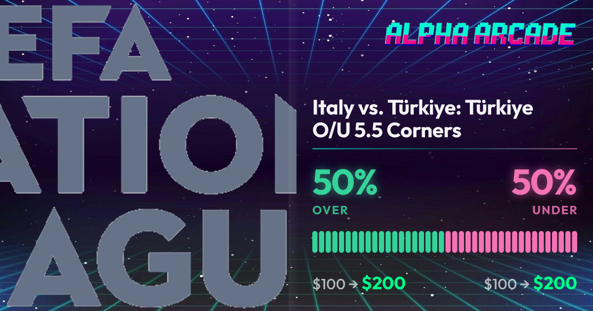 YES 50% / NO 50%