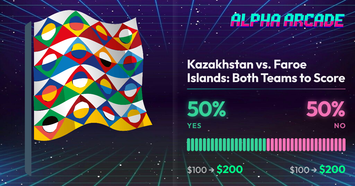YES 50% / NO 50%