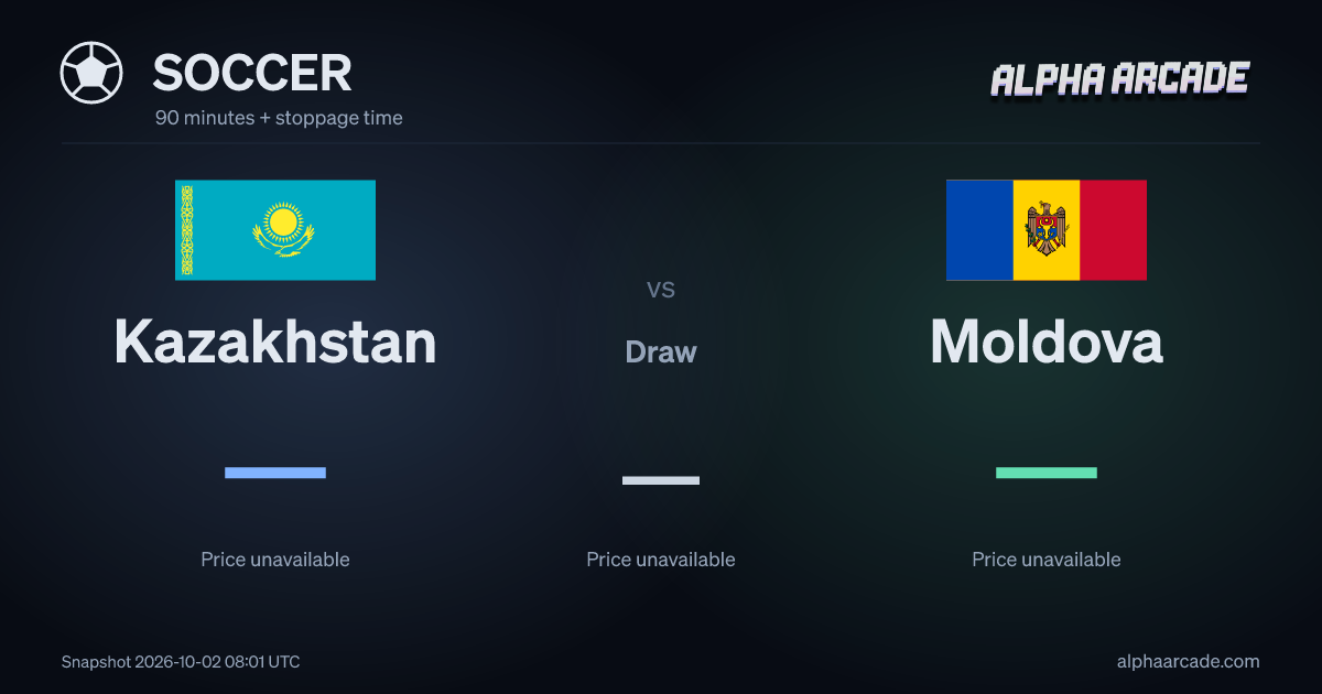 SOCCER: Kazakhstan — / Draw — / Moldova —