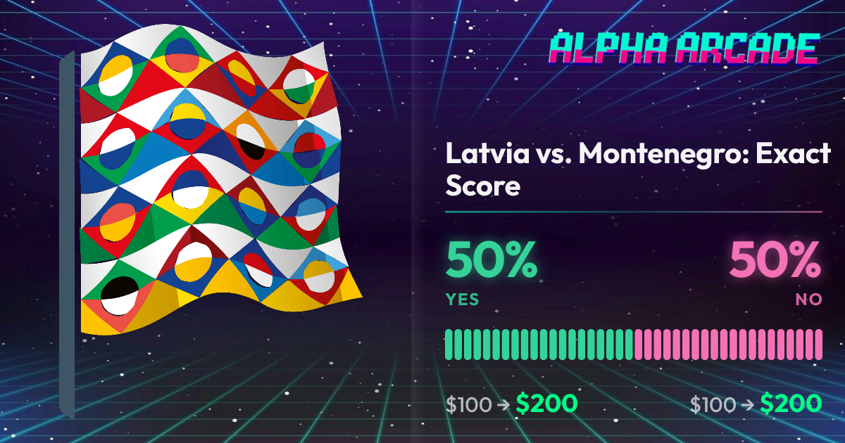 YES 50% / NO 50%
